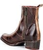 Bed Stu Bitsy Distressed Leather Square Toe Ankle Booties - Image 3