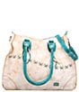 Bed Stu Bruna Whipstitch Leather Tote Bag - Image 1