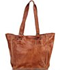 Color:Tan DD - Image 1 - Celindra Leather Tote Bag
