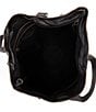 Color:BLACK RUSTIC - Image 3 - Celindra Leather Tote Bag