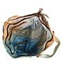 Color:Oceana TD - Image 3 - Celindra Tie-Dye Leather Tote Bag