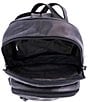 Color:Black DD - Image 3 - Dominique Oval Shaped Leather Backpack