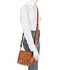 Bed Stu Eastend Fringe Crossbody Bag, Color:Tan Dip Dye - Image 4
