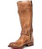 Bed Stu Gogo Tall Leather Lug Sole Boots - Image 4