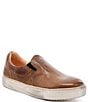 Color:Tan Rustic Mason - Image 1 - Women's Hermione Leather Slip-On Sneakers
