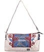 Bed Stu Hyperbolic Floral Embroidered Shoulder Bag - Image 1