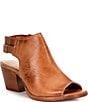 Color:Tan Rustic - Image 1 - Ireni Leather Slingback Sandals