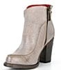 Color:Icicle Rustic - Image 4 - Isla Leather Booties