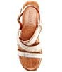 Color:Nectar Lux - Image 5 - Mediation Leather Butterfly Detail Banded Sandals