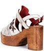 Bed Stu Melodramatic Leather Slingback Block Heel Platform Sandals - Image 5