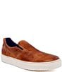 Color:Tan Rustic - Image 1 - Men's Harry Leather Slip-On Sneakers