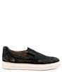 Color:Black Hand Wash - Image 2 - Men's Harry Leather Slip-On Sneakers