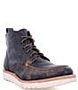 Color:Black Lux - Image 1 - Men's Lincoln Lace-Up Leather Boots