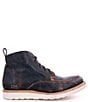 Color:Black Lux - Image 2 - Men's Lincoln Lace-Up Leather Boots