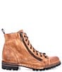 Color:Tan Rustic - Image 2 - Men's Old Bowen Leather Zip Trek Boots