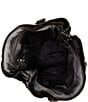 Color:Black Dip Dye - Image 3 - Mildred North South Leather Zip Tote Bag