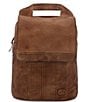 Color:Tan Rustic - Image 1 - Patsy Handcraft Leather Details Backpack