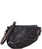 Color:Black Rustic - Image 1 - Priscilla Saddle Convertible Compact Fanny Pack and Crossbody Bag