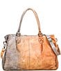 Bed Stu Rockaway Rustic Desert Stone Tie Dye Slouchy Satchel Bag - Image 1