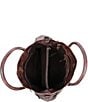 Bed Stu Rockaway Stitch-Detail Distressed Satchel Bag, Color:Teak Rustic - Image 3