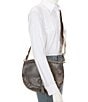 Bed Stu Sequoia Saddle Crossbody Bag, Color:Black Lux - Image 4