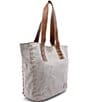 Color:Nectar Lux Tan Rustic - Image 4 - Stevie Leather Pick Stitch Tote Colorblock Bag