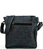 Bed Stu Venice Beach Buckle Leather Betta Black Delux Crossbody Bag, Color:Betta Black Delux - Image 2