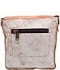 Color:Nectar Lux Tan Rustic - Image 2 - Venice Beach Buckle Weathered Rustic Leather Crossbody Bag