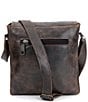 Bed Stu Venice Beach Buckle Weathered Leather Crossbody Bag, Color:Teak Lux - Image 3