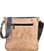 Bed Stu Venice Beach Rustic Leather Crossbody Bag, Color:Oats Rustic Cobalt Blue Lux - Image 2