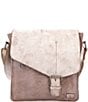 Color:Icicle Rustic Rust Nectar Lux - Image 1 - Venice Beach Rustic Leather Crossbody Bag