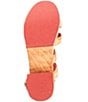 Color:Cafe Latte Rustic - Image 6 - Voicing Braided Leather Platform Sandals