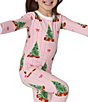 Bedhead Childrens Unisex Pretty in Pine Pj Set - Image 3