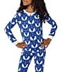 BedHead Girls Owl Be Back Pajama 2-Piece Set - Image 4
