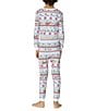 BedHead Kids Long Sleeve Peanuts Winter Parade Pajama Top & Pajama Pants Set - Image 2