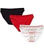 BedHead Knit Lace Trim Bikini Panty 3-Pack - Image 1