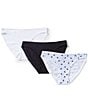 BedHead Knit Lace Trim Bikini Panty 3-Pack - Image 1