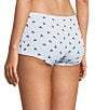 BedHead Knit Lace Trim Honey Bees Print Boyshort Panty 3-Pack - Image 3