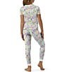 Color:Cottage Garden - Image 3 - Little/Big Girls 2T-12 Family Matching Cottage Garden Two-Piece Pajamas Set