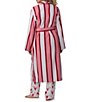Color:Cottage Stripe - Image 2 - Bedhead Pajamas Turkish Terry Striped Long Robe