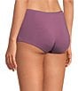 BedHead Bedhead Solid Knit Boyshort Panty, Color:Berry - Image 2