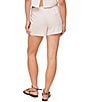 Bella Dahl Coordinating Poplin Ruffle Waist Drawstring Lounge Shorts - Image 2