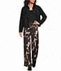 Bella Dahl Dressed Up Satin Track Pants - Image 4