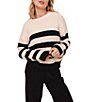 Bella Dahl Drop Shoulder Striped Long Sleeve Sweater - Image 1