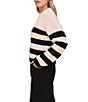 Bella Dahl Drop Shoulder Striped Long Sleeve Sweater - Image 3