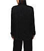Bella Dahl Long Sleeve Clean Satin Button Down - Image 2