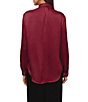 Bella Dahl Long Sleeve Clean Satin Button Down - Image 5