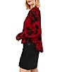 Bella Dahl Long Sleeve Floral Button Up - Image 3