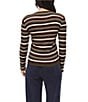 Bella Dahl Long Sleeve Stripe Crew Tee - Image 2