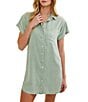 Bella Dahl Roll Sleeve Pocket Shirt - Image 1